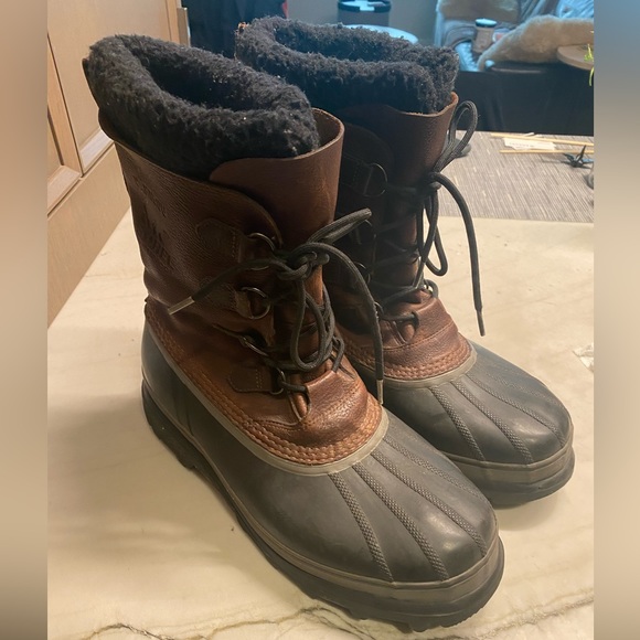 Sorel Caribou Boots, Men’s Size 12 - Picture 2 of 6